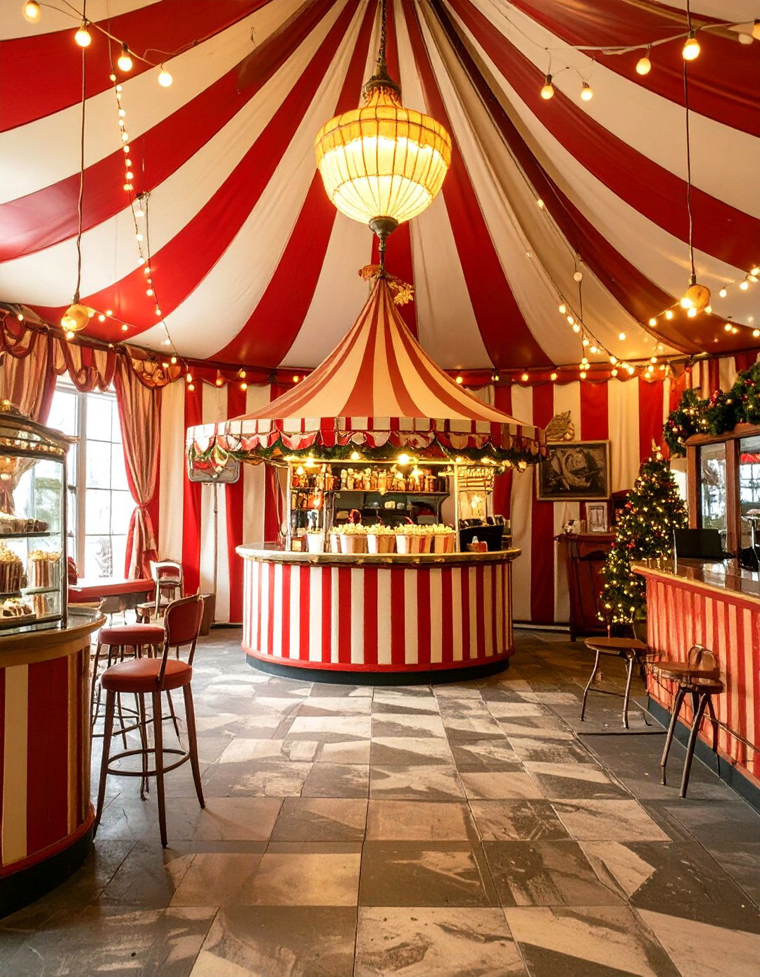 A Vintage Circus Spectacle - 30 office holiday party ideas