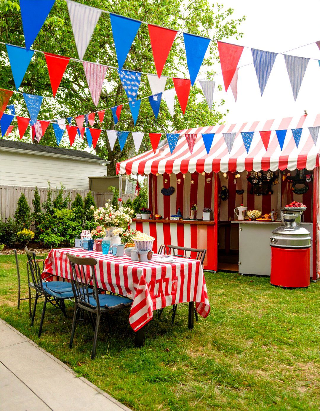 A Vintage Circus Spectacle - 30 backyard birthday party ideas