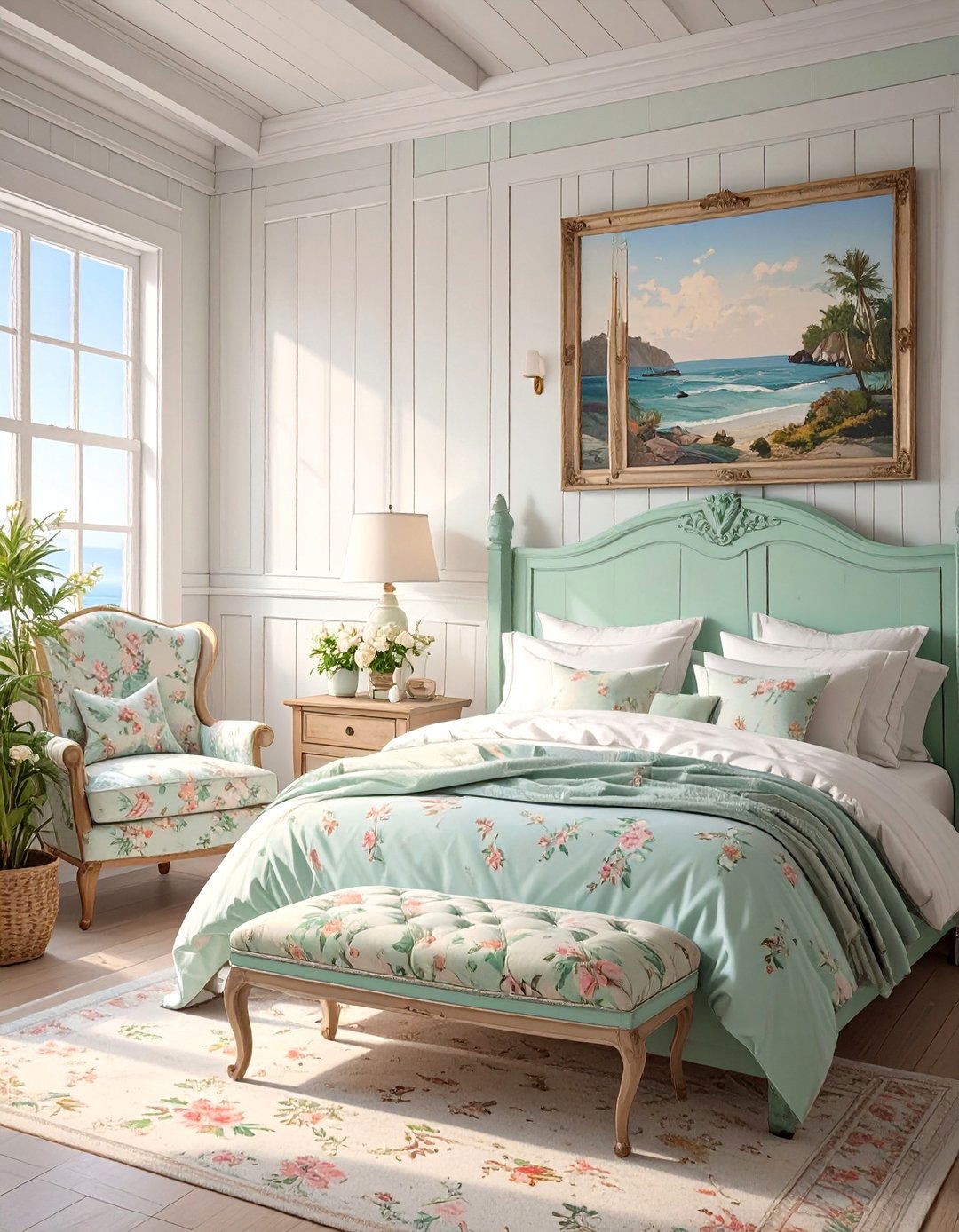 A Vintage Coastal Cottage Charm - 30 coastal interior design ideas