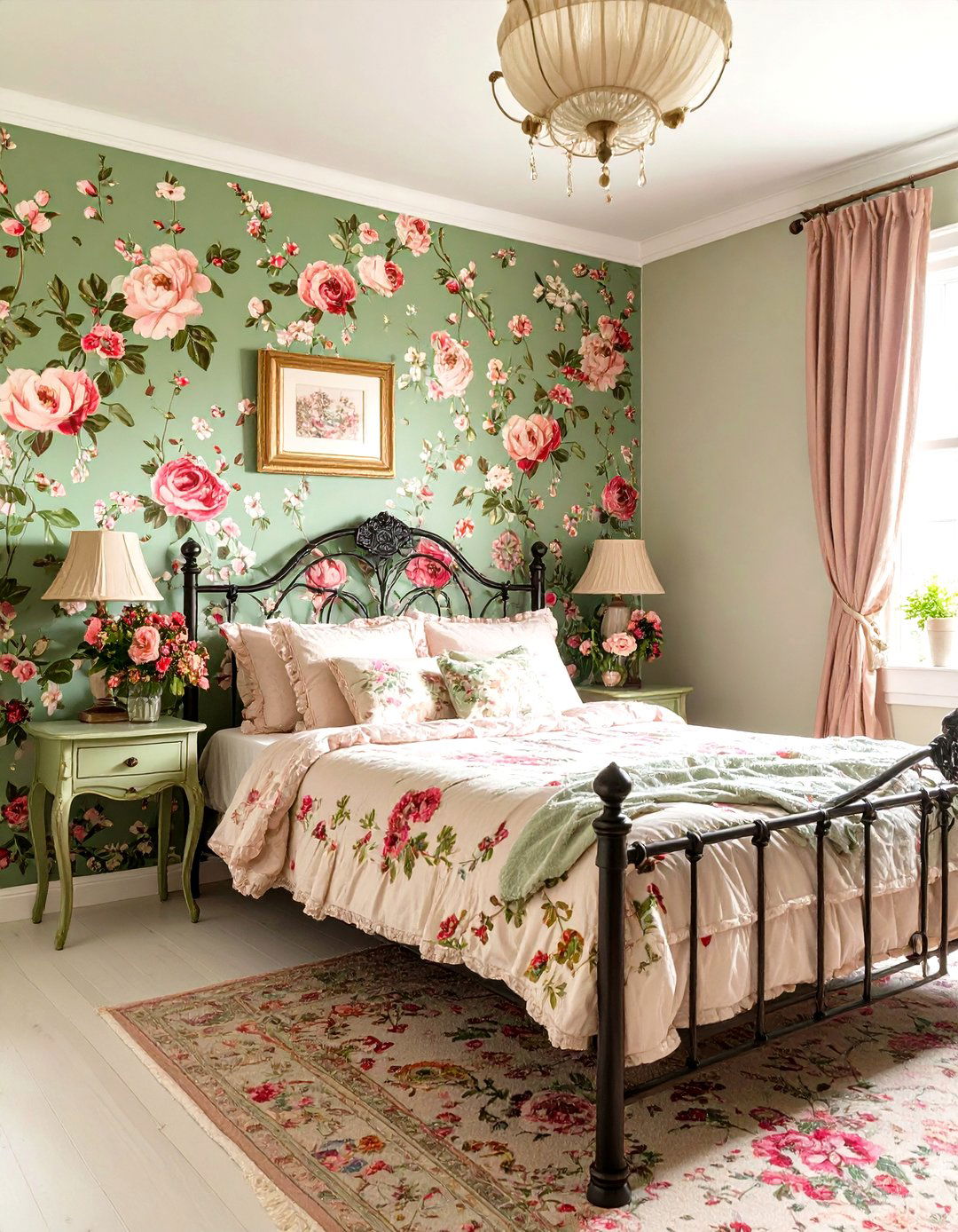 A Vintage Floral Bedroom Garden - 30 bedroom ideas for teen girls