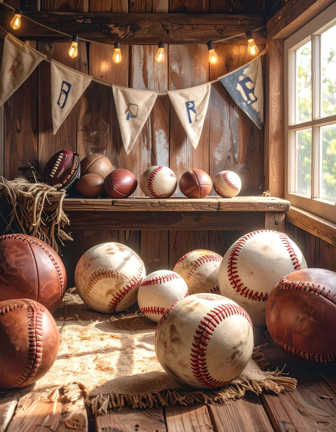 A Vintage Sports Baby Shower - 30 baby boy shower ideas