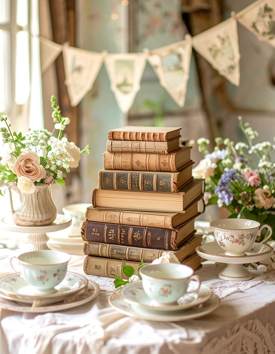 A Vintage Storybook Baby Shower - 30 baby shower decoration ideas