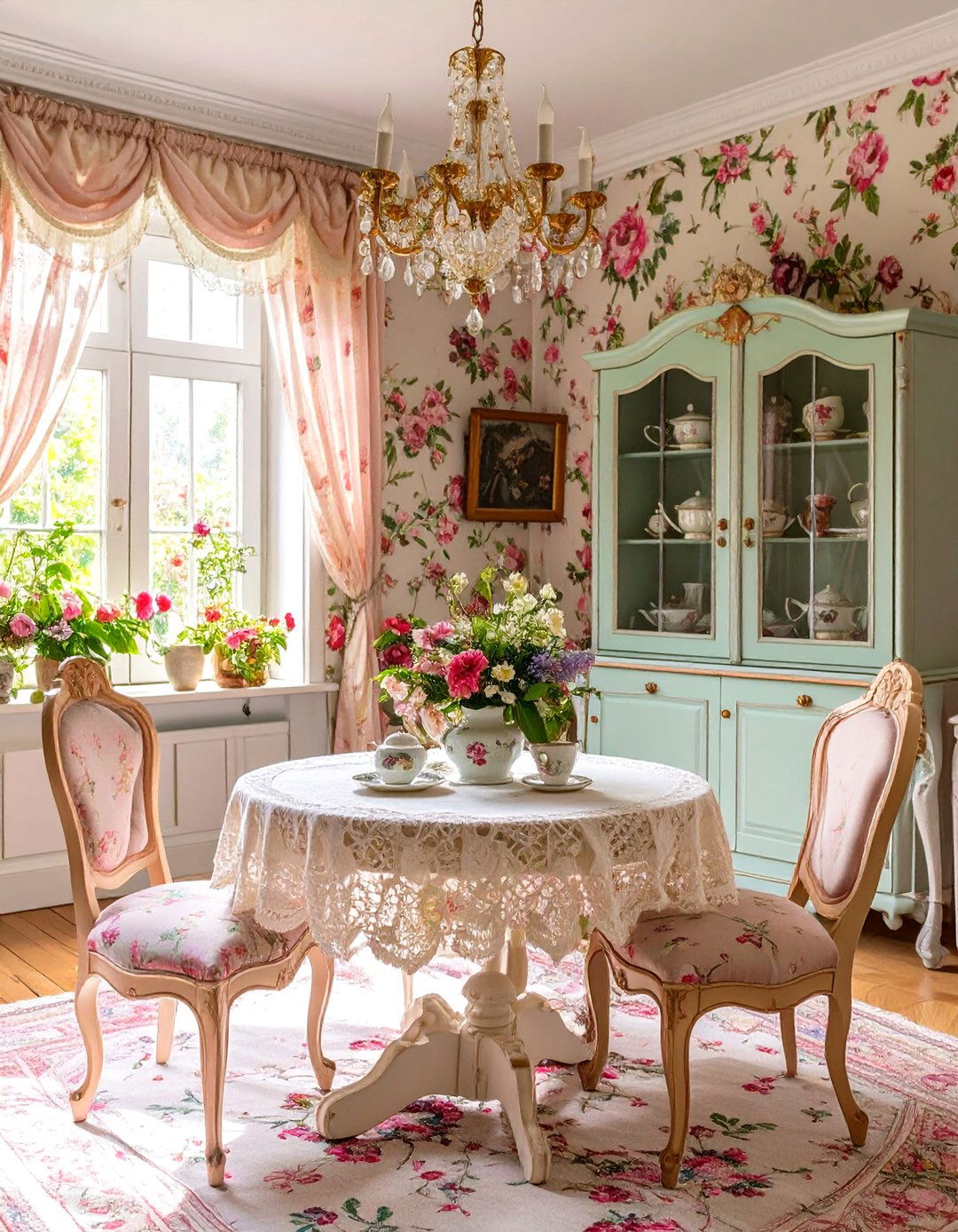 A Vintage Tea Room Parlor - 30 ai she shed design ideas