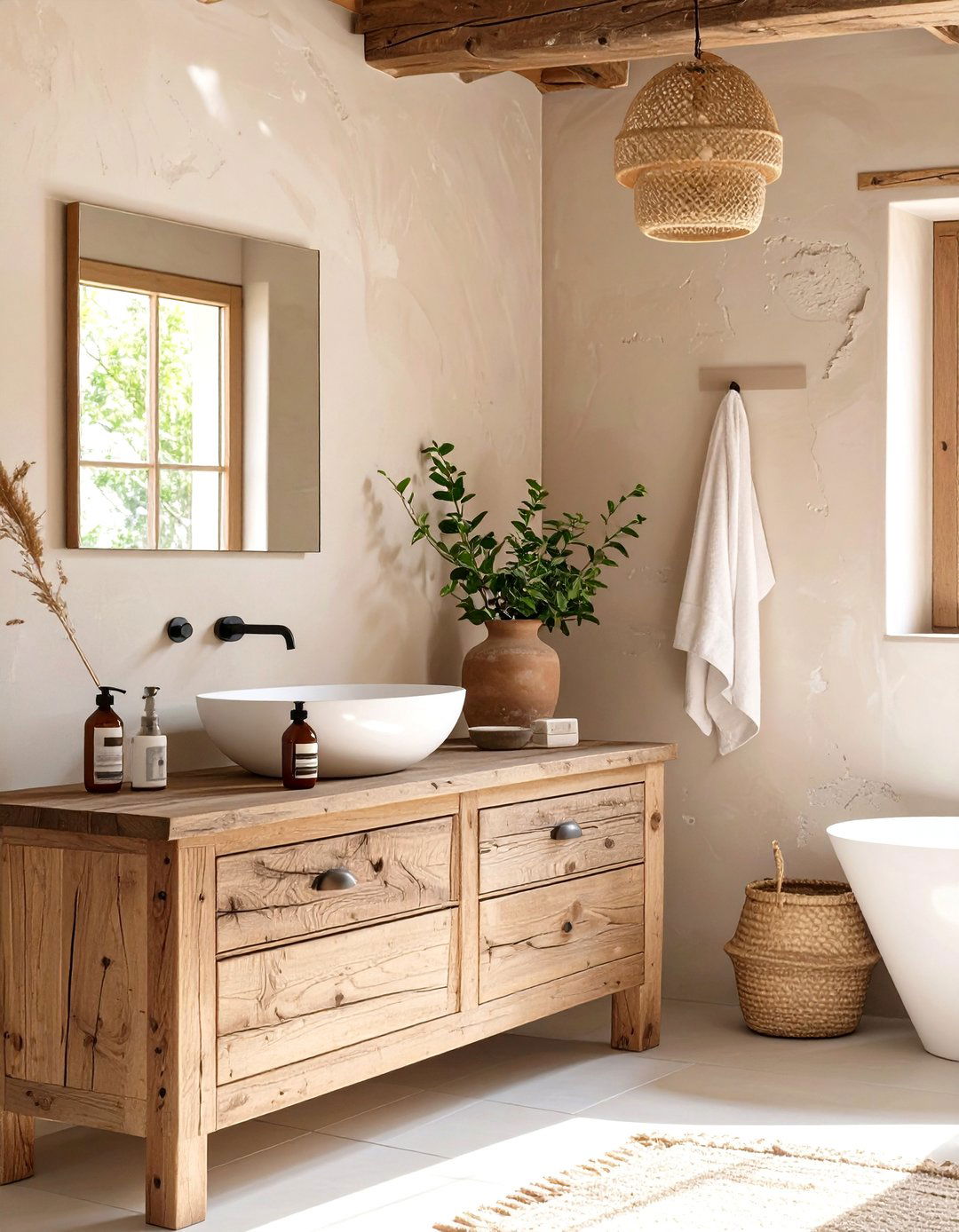 A Wabi Sabi Bathroom Concept - 30 bathroom renovation ideas