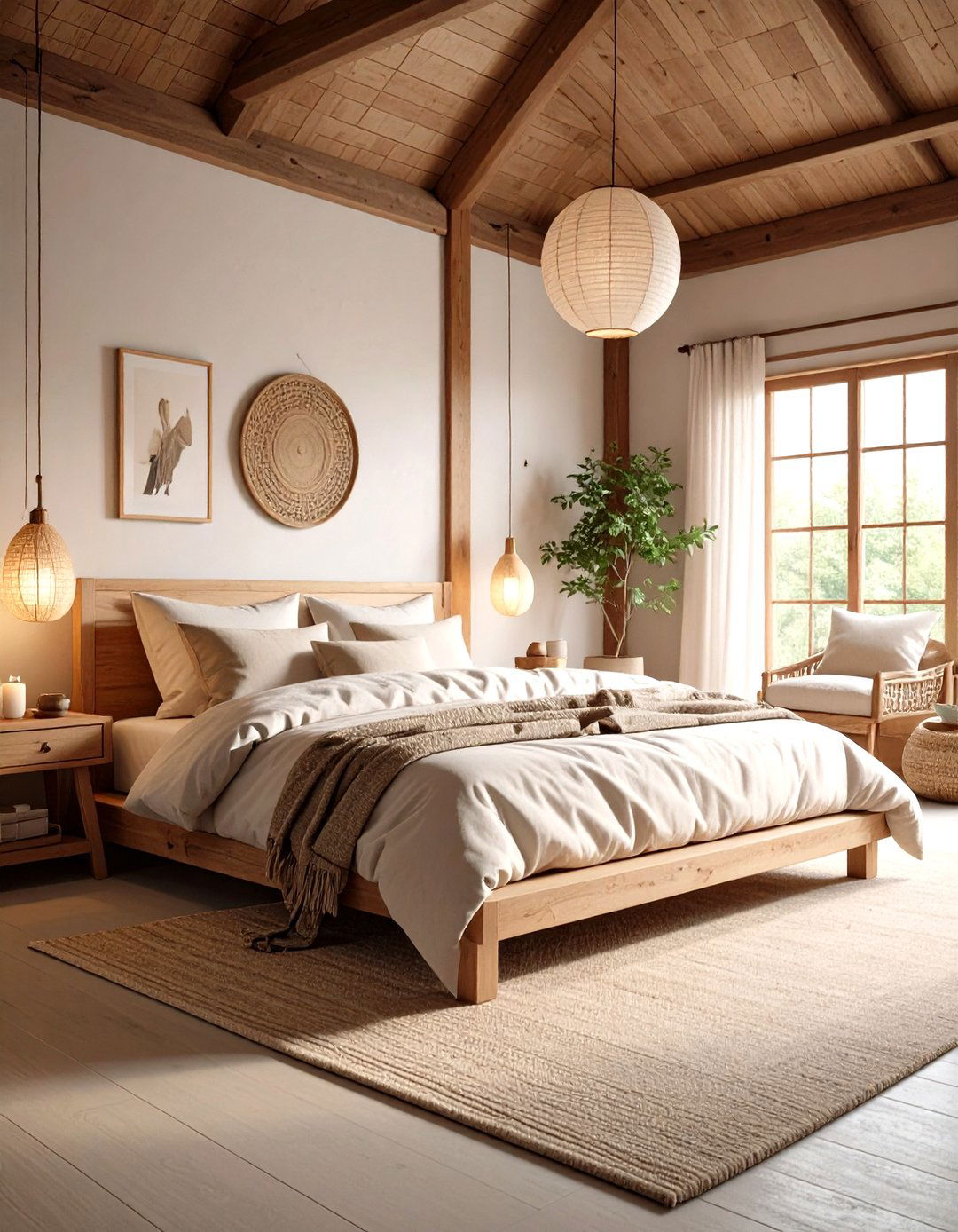 A Wabi Sabi Bedroom Sanctuary - 30 japanese bedroom design ideas