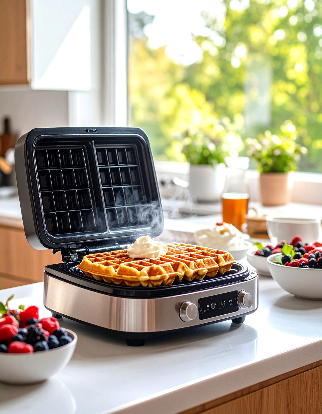 A Waffle Maker for Weekend Brunches - 30 kitchen gift ideas