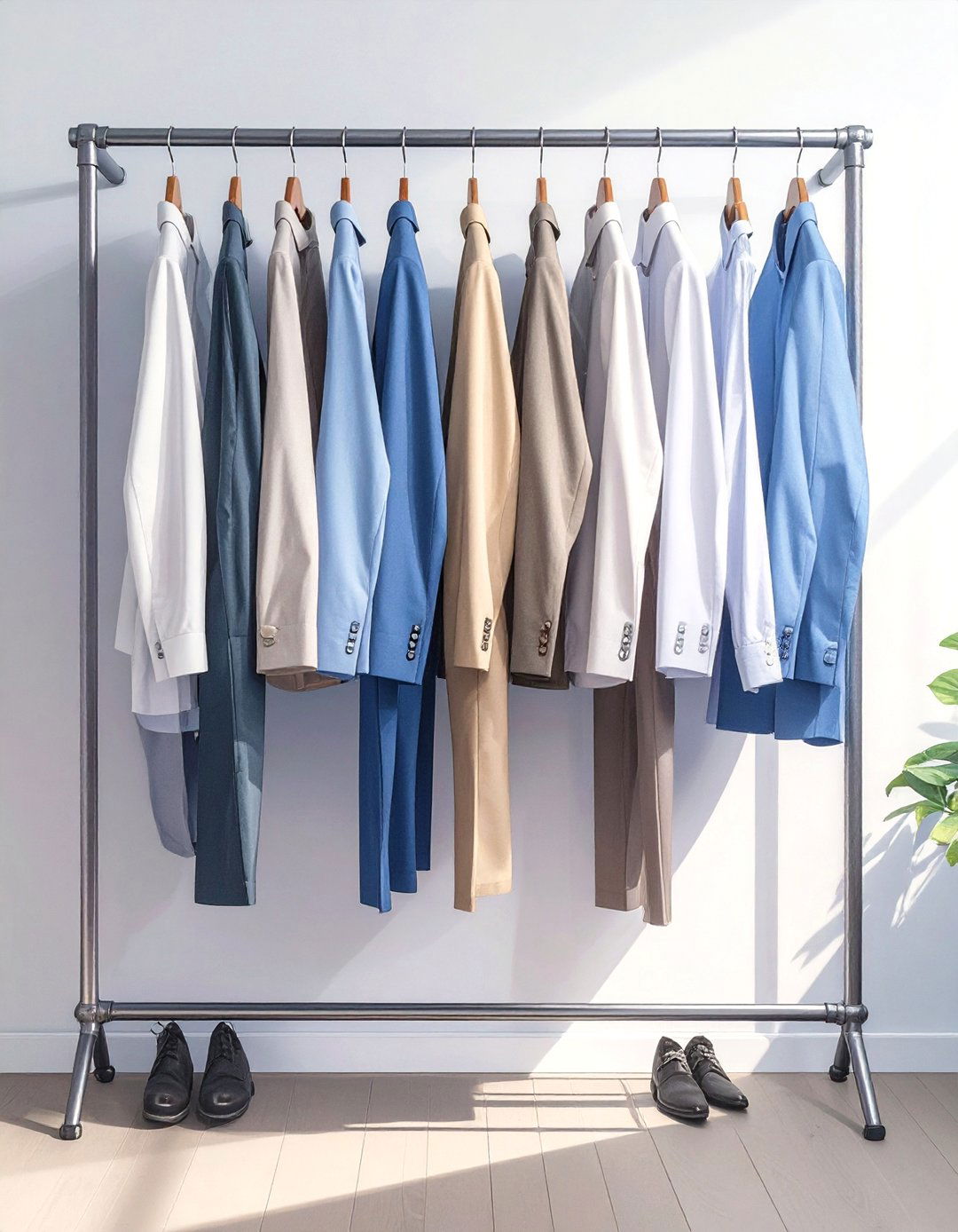 Trouser Rack Ideas 30 Simple Closet Design Ideas for Better Organization - We Love Home Blog