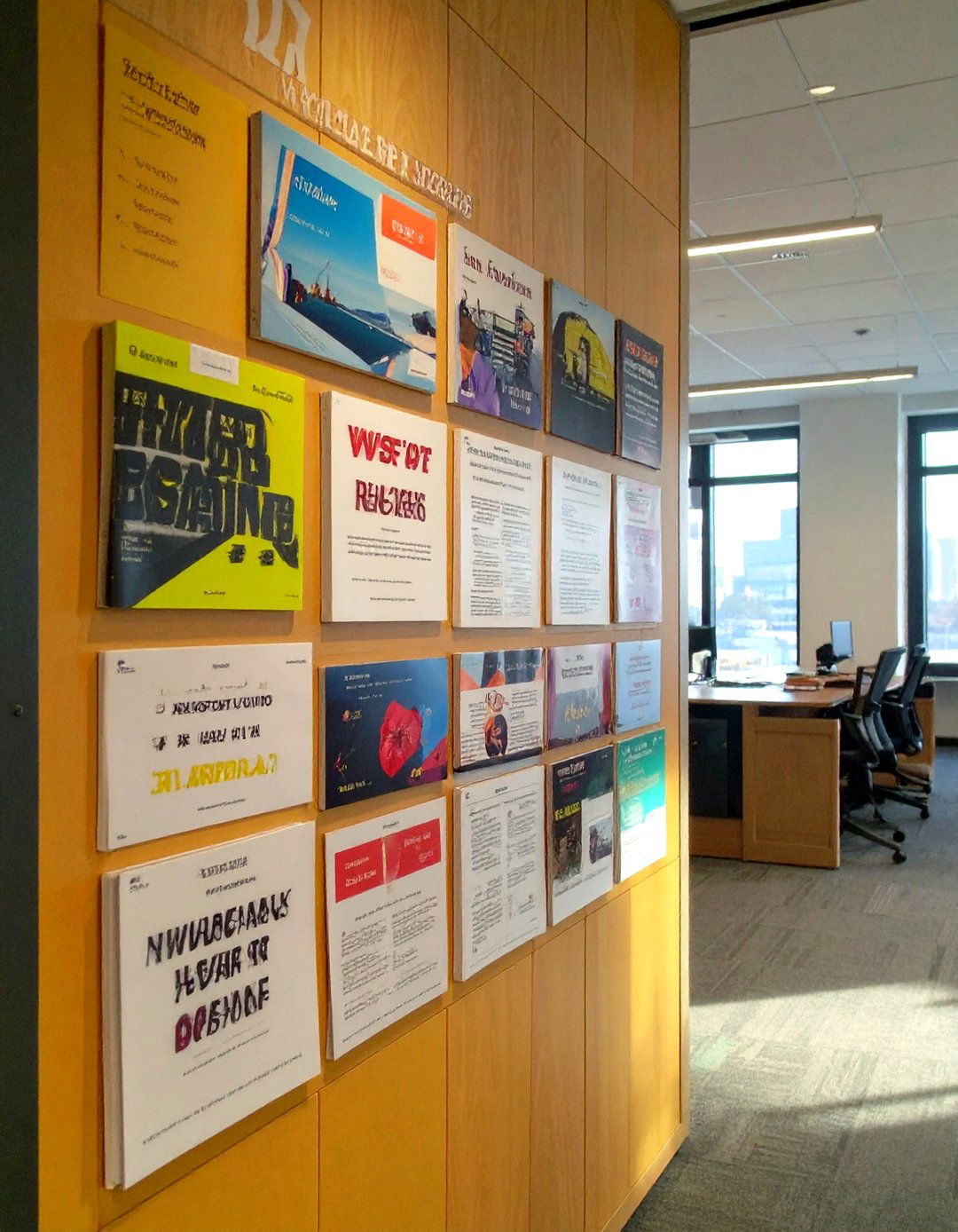 A What Were Reading Professional Development Board - 30 office bulletin board ideas