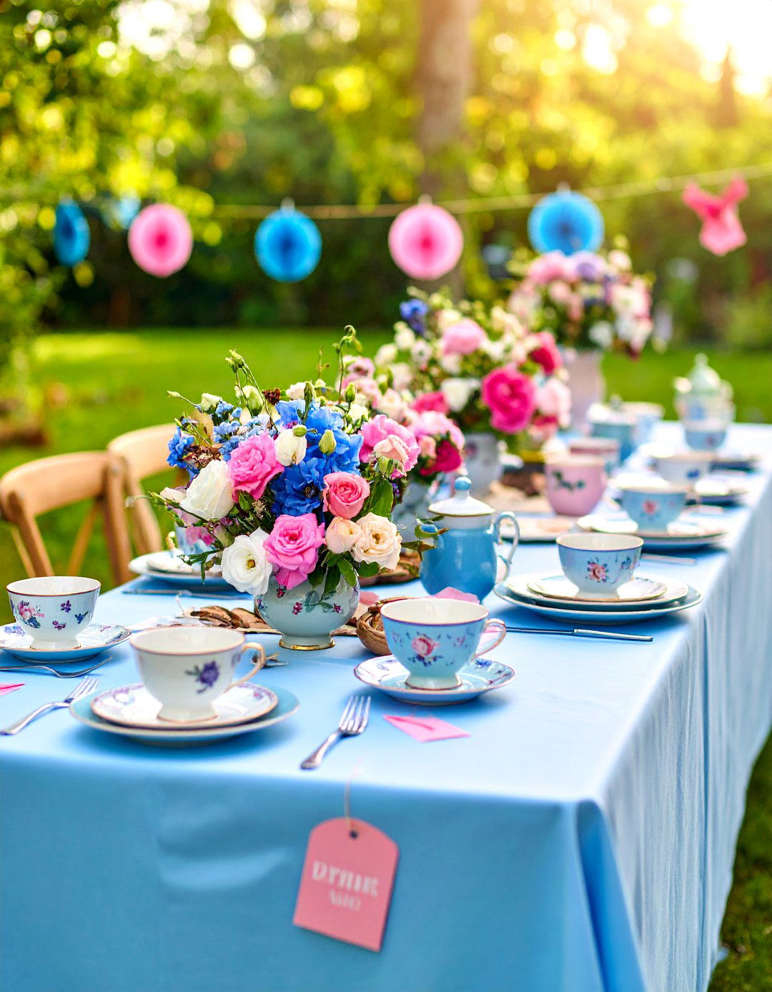 A Whimsical Alice in Wonderland Party - 30 backyard birthday party ideas