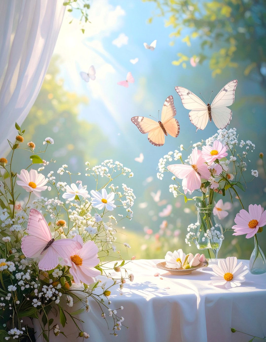 A Whimsical Butterfly Garden - 30 baby in bloom baby shower ideas