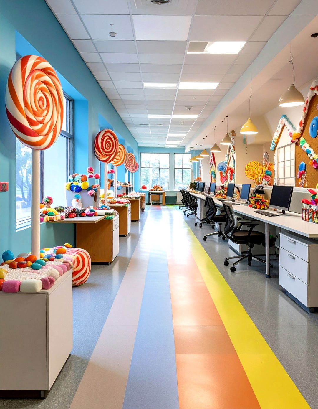 A Whimsical Candyland Adventure - 30 office halloween ideas
