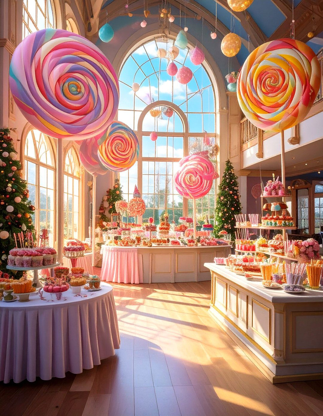 A Whimsical Candyland Party - 30 office holiday party ideas