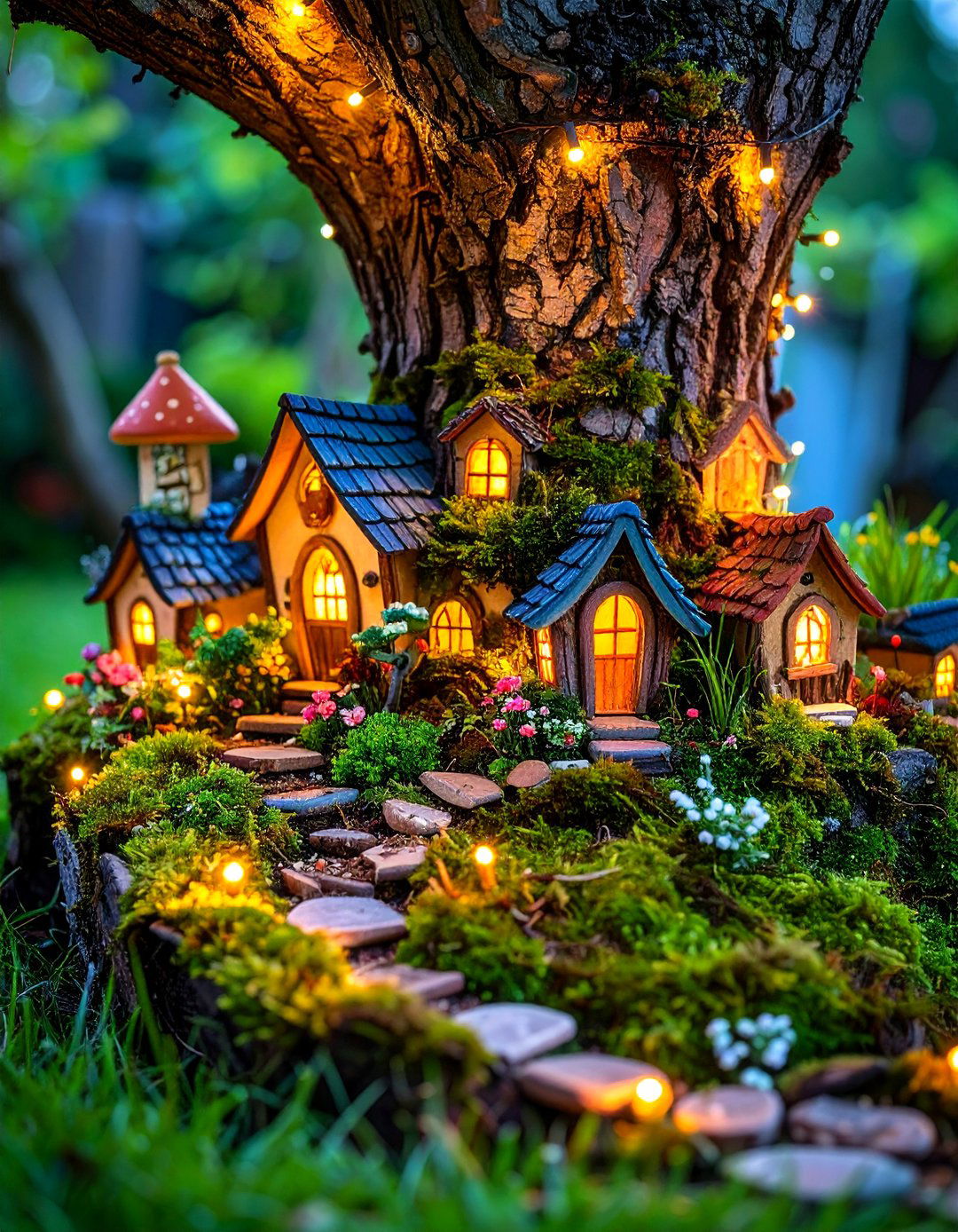A Whimsical Fairy Garden Nook - 30 easy backyard ideas