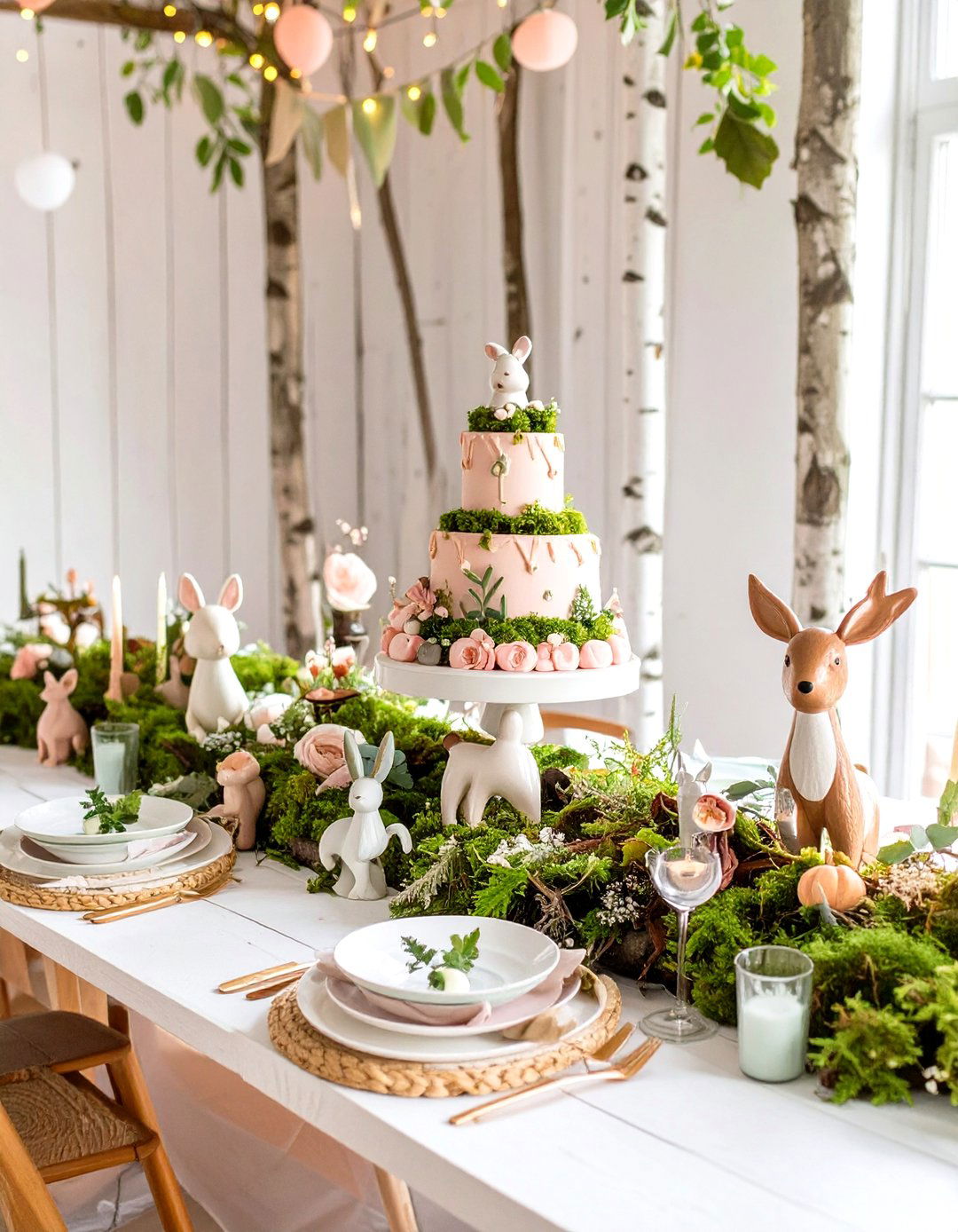 A Whimsical Woodland Creatures Theme - 30 baby shower ideas for girl
