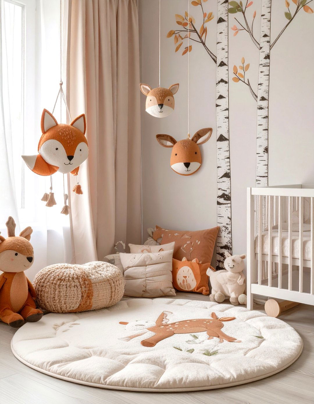 A Whimsical Woodland Nursery Decor Kit - 30 girl baby shower gift ideas
