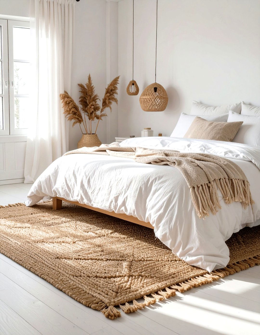 30 Serene White Bedroom Ideas for a Peaceful Retreat - We Love Home Blog