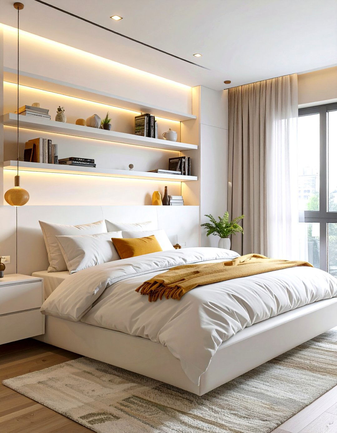 30 Serene White Bedroom Ideas for a Peaceful Retreat - We Love Home Blog
