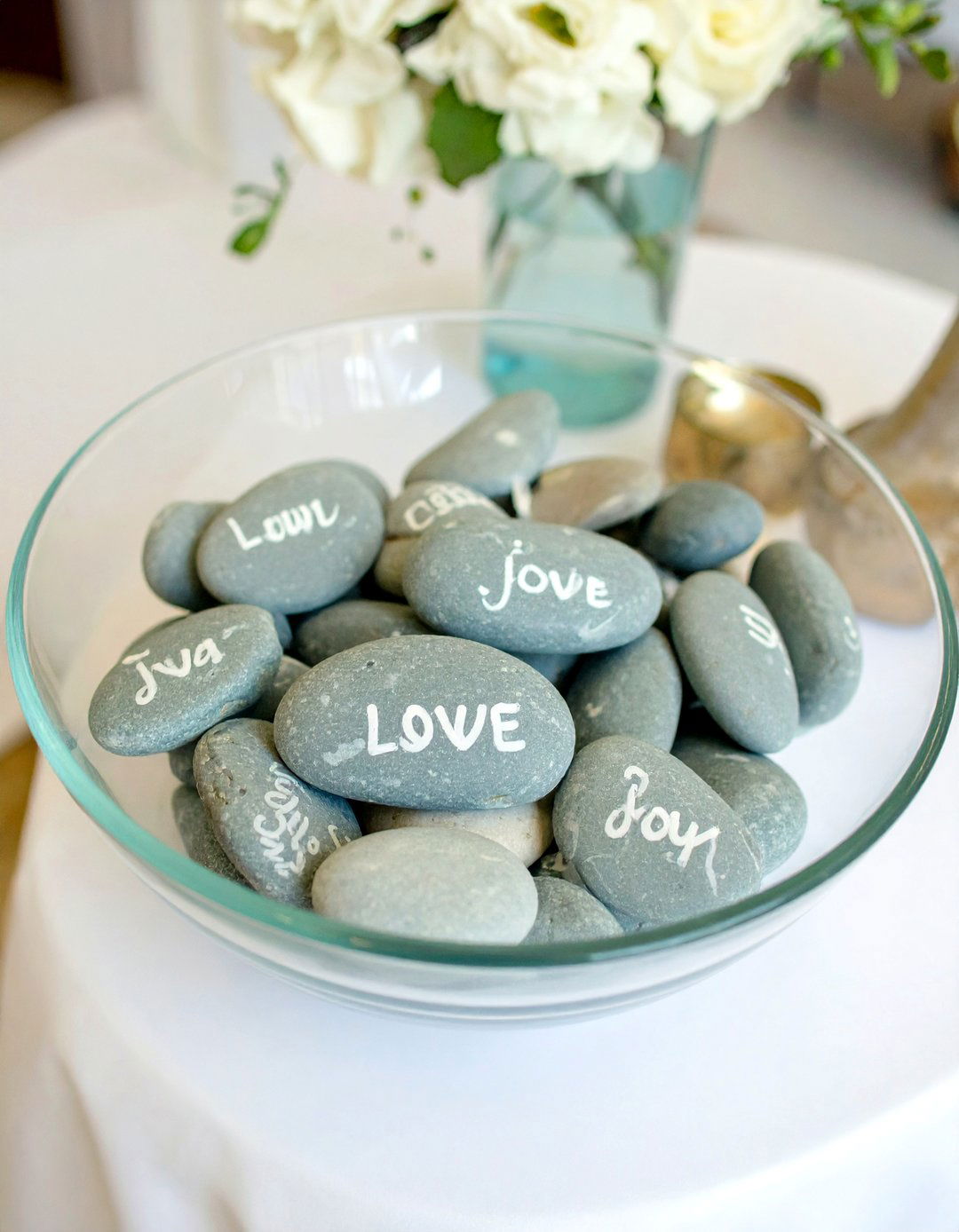A Wishing Stones Guest Book - 30 baby shower guest book ideas