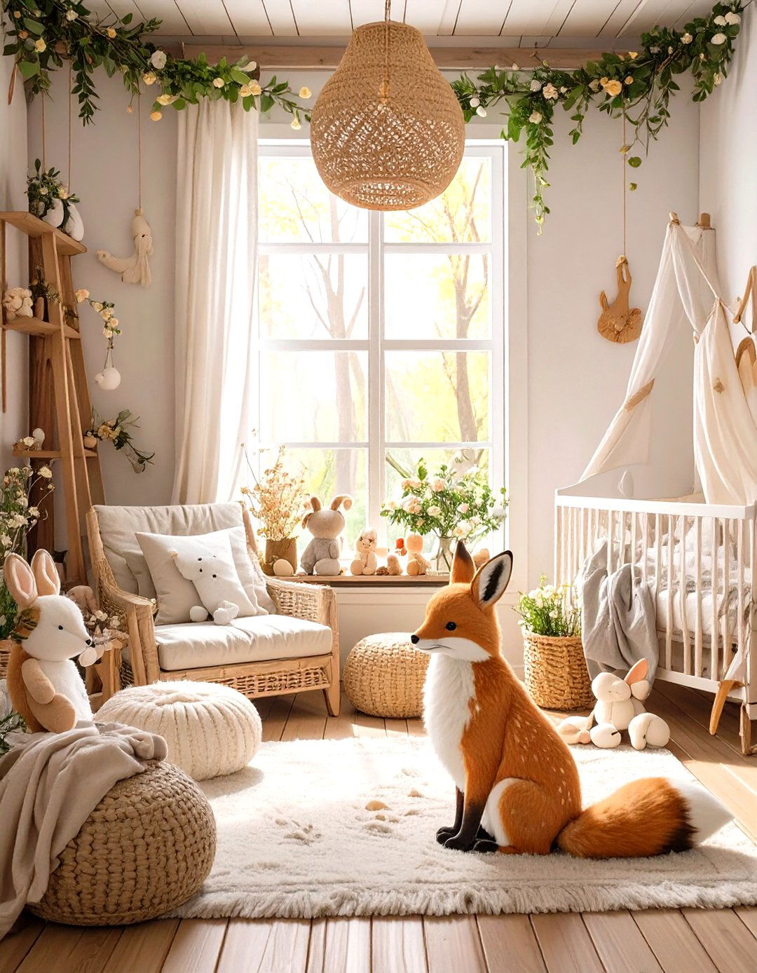 A Woodland Animals Baby Shower - 30 neutral baby shower ideas