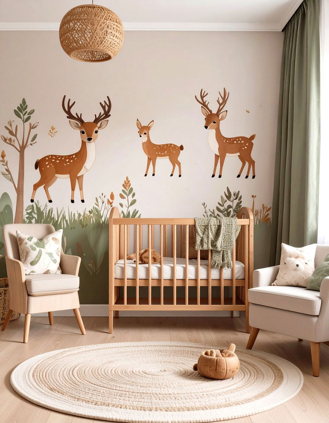 A Woodland Animals Nursery - 30 nursery theme ideas