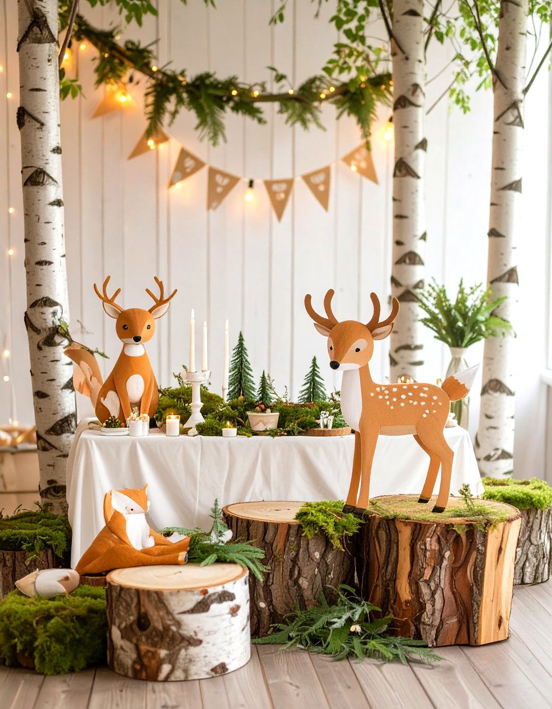 A Woodland Creatures Baby Shower - 30 girl baby shower ideas