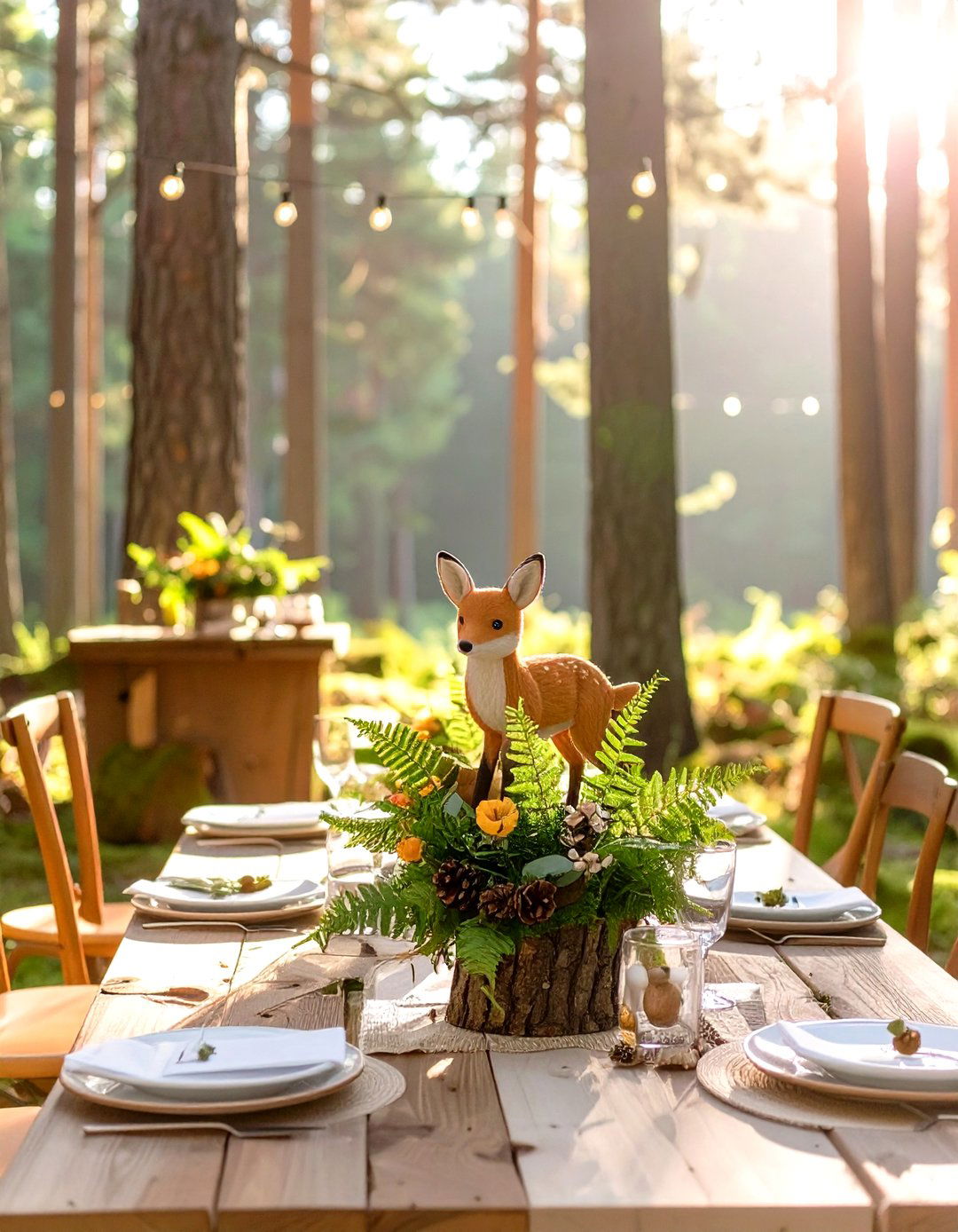 A Woodland Creatures Brunch - 30 baby shower brunch ideas