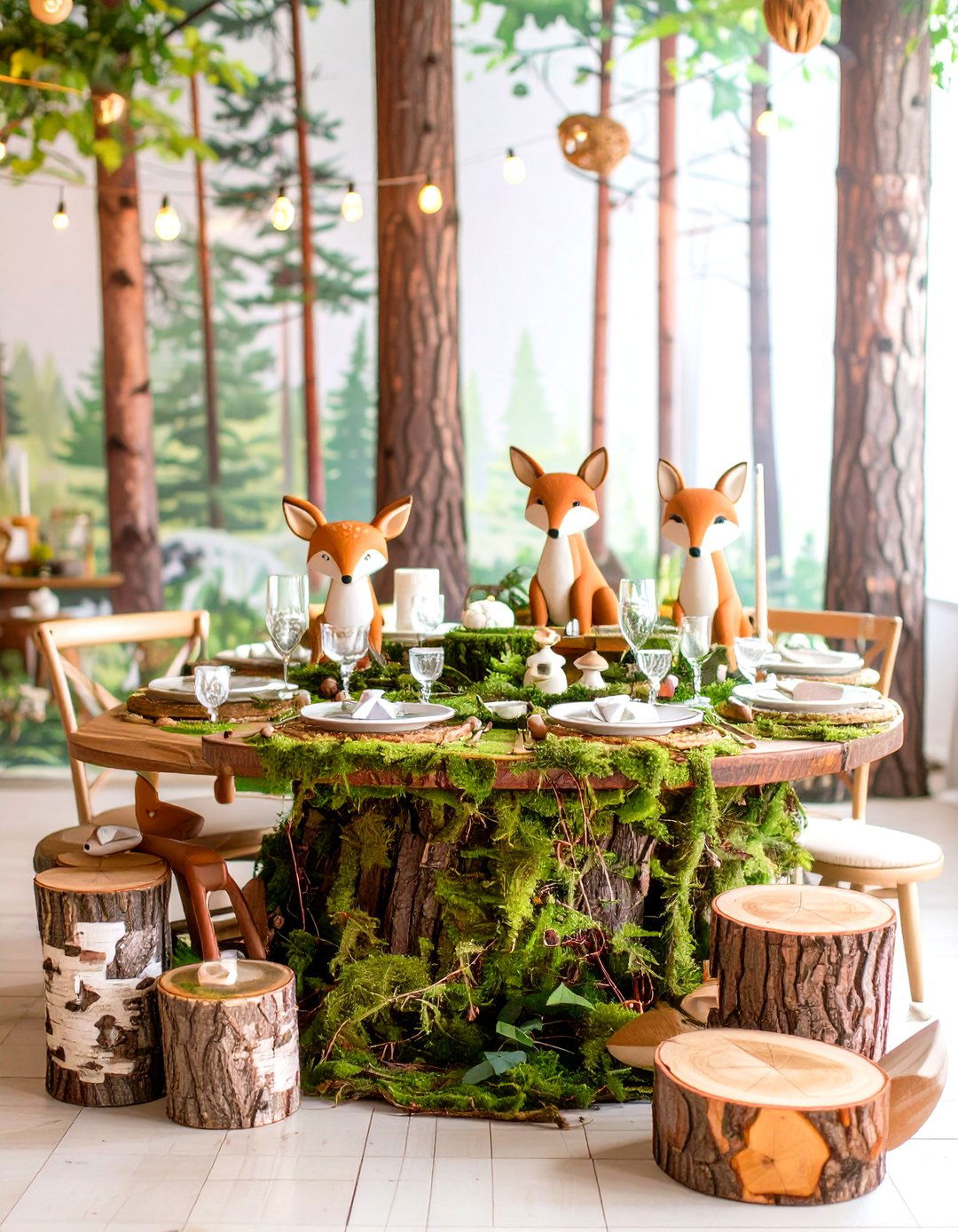 A Woodland Creatures Enchanted Forest - 30 baby shower ideas for girls