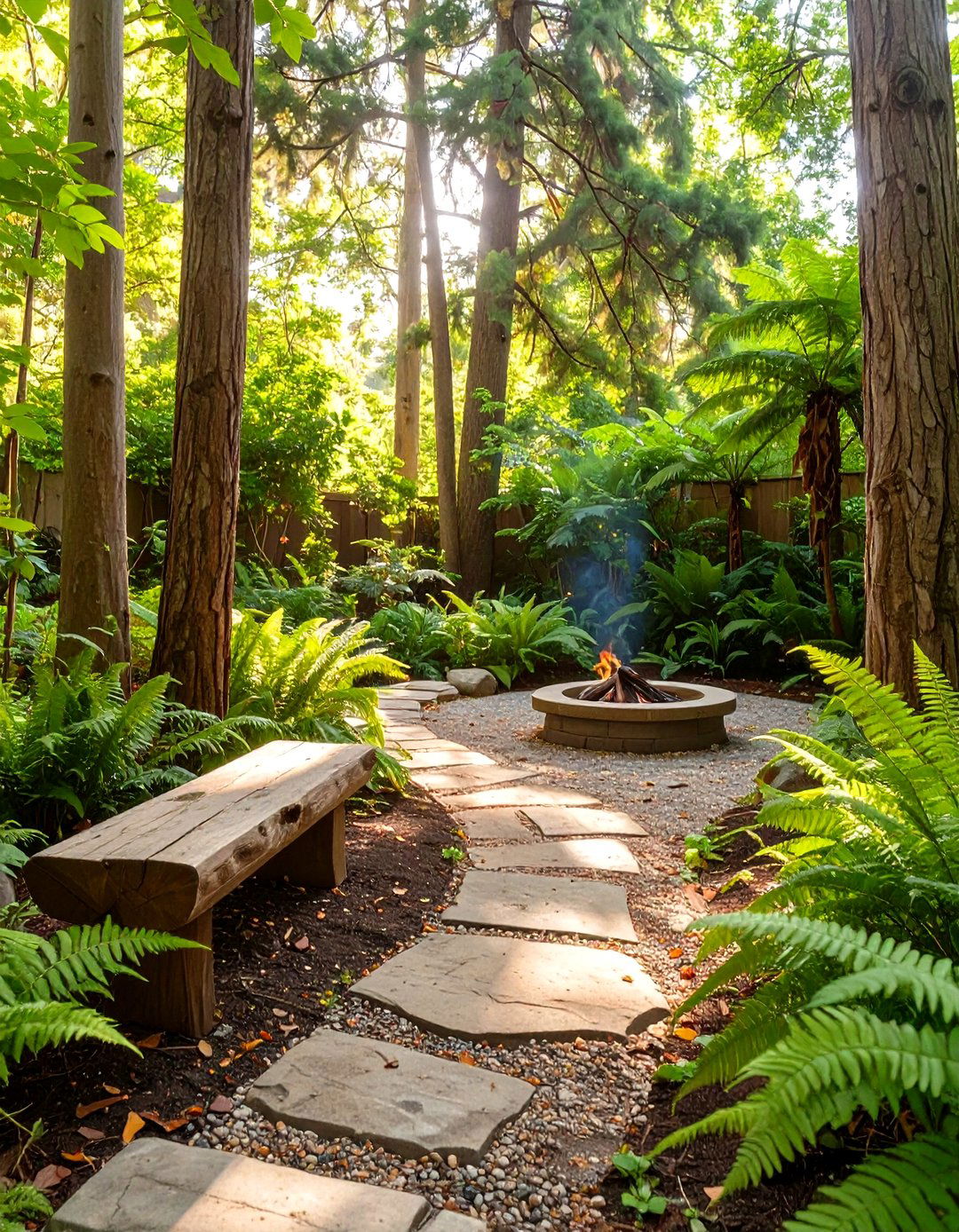 A Woodland Retreat Backyard - 30 ideas for backyard