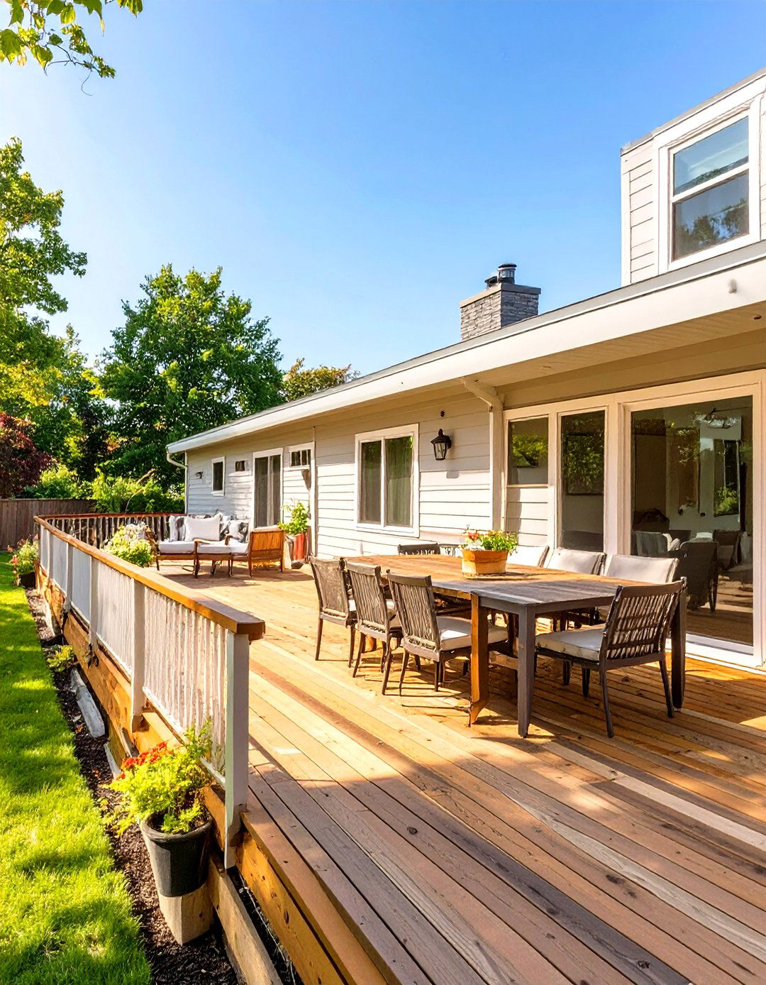 30 Modern Mobile Home Deck Ideas for Outdoor Living - We Love Home Blog