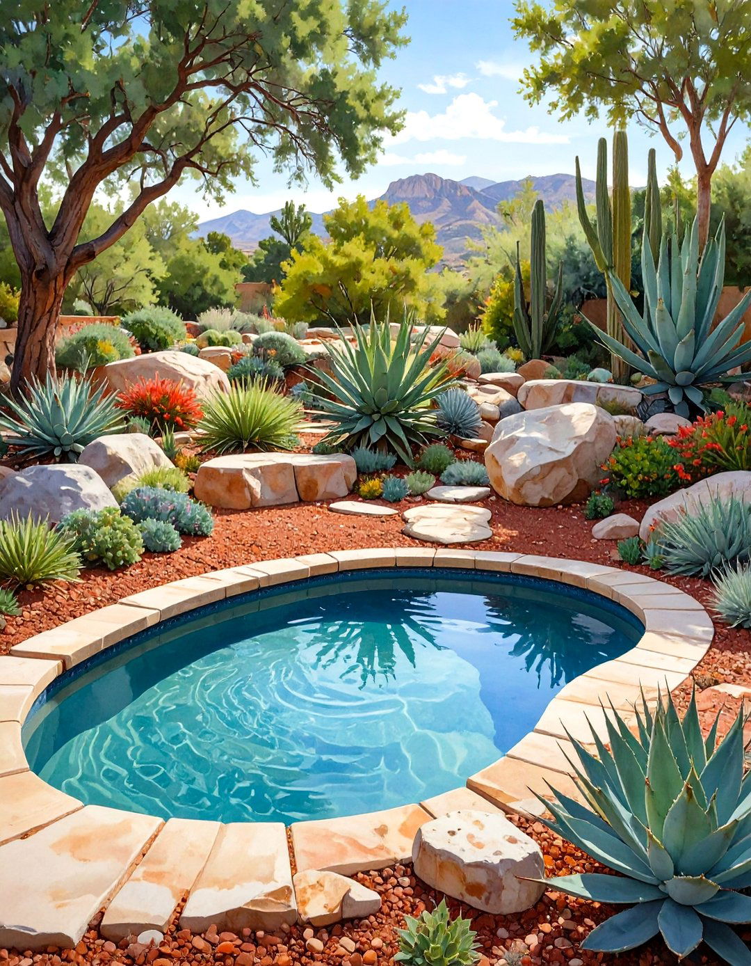 30 Low Maintenance Pool Landscape Design Ideas to Love