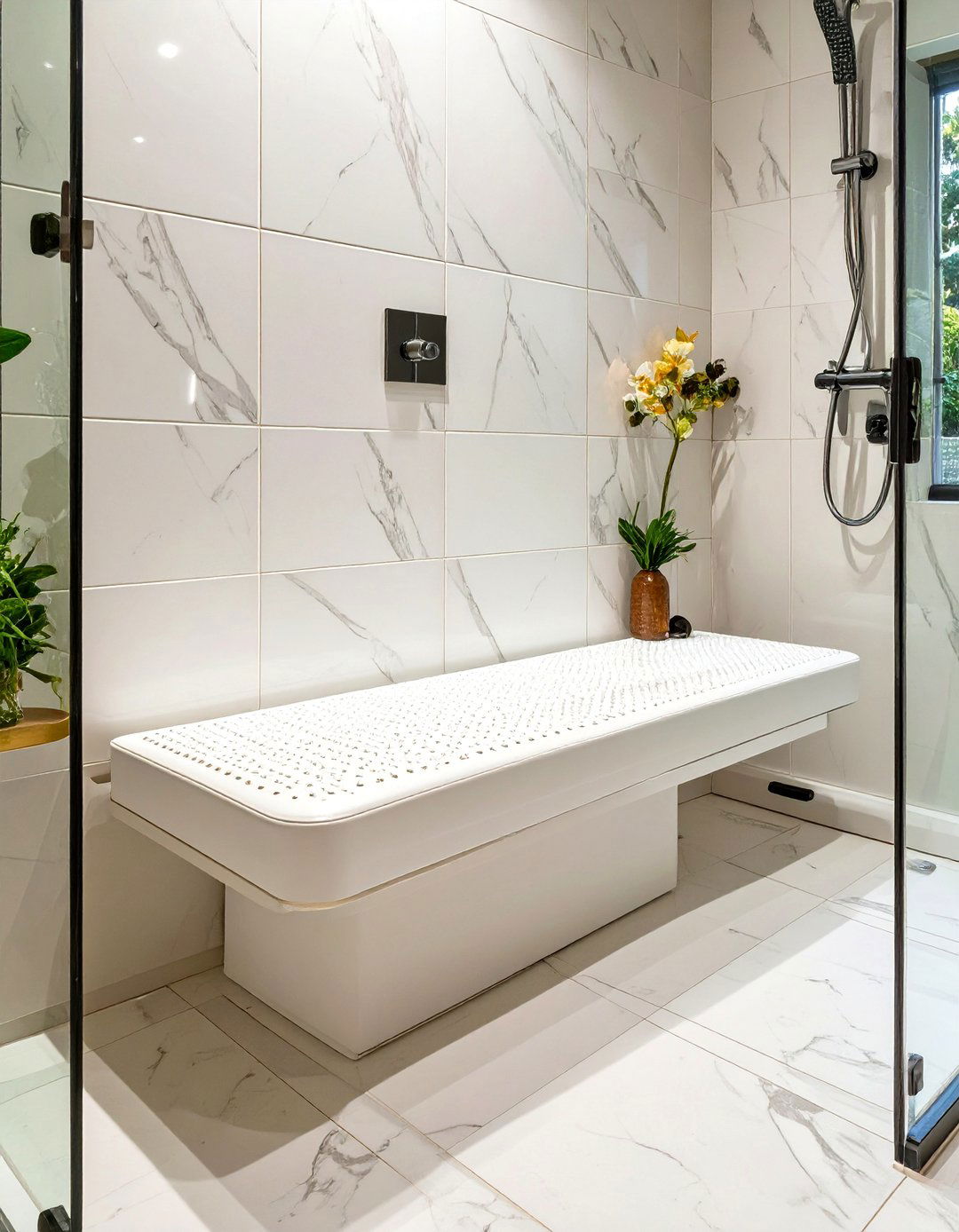 ADA Compliant Shower Bench - 30 shower bench ideas