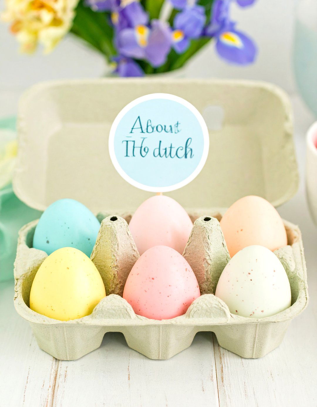 About to Hatch Egg Carton Favors - 30 baby shower favor ideas