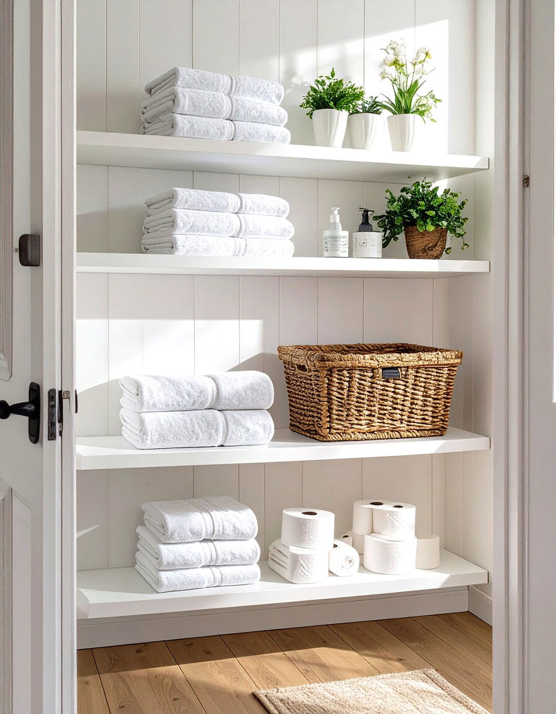 Above the Door Shelf Bathroom - 30 bathroom organizer ideas