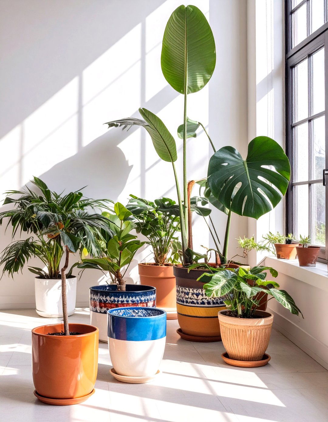 Abundant Indoor Plants and Florals - 30 what is maximalist interior design ideas