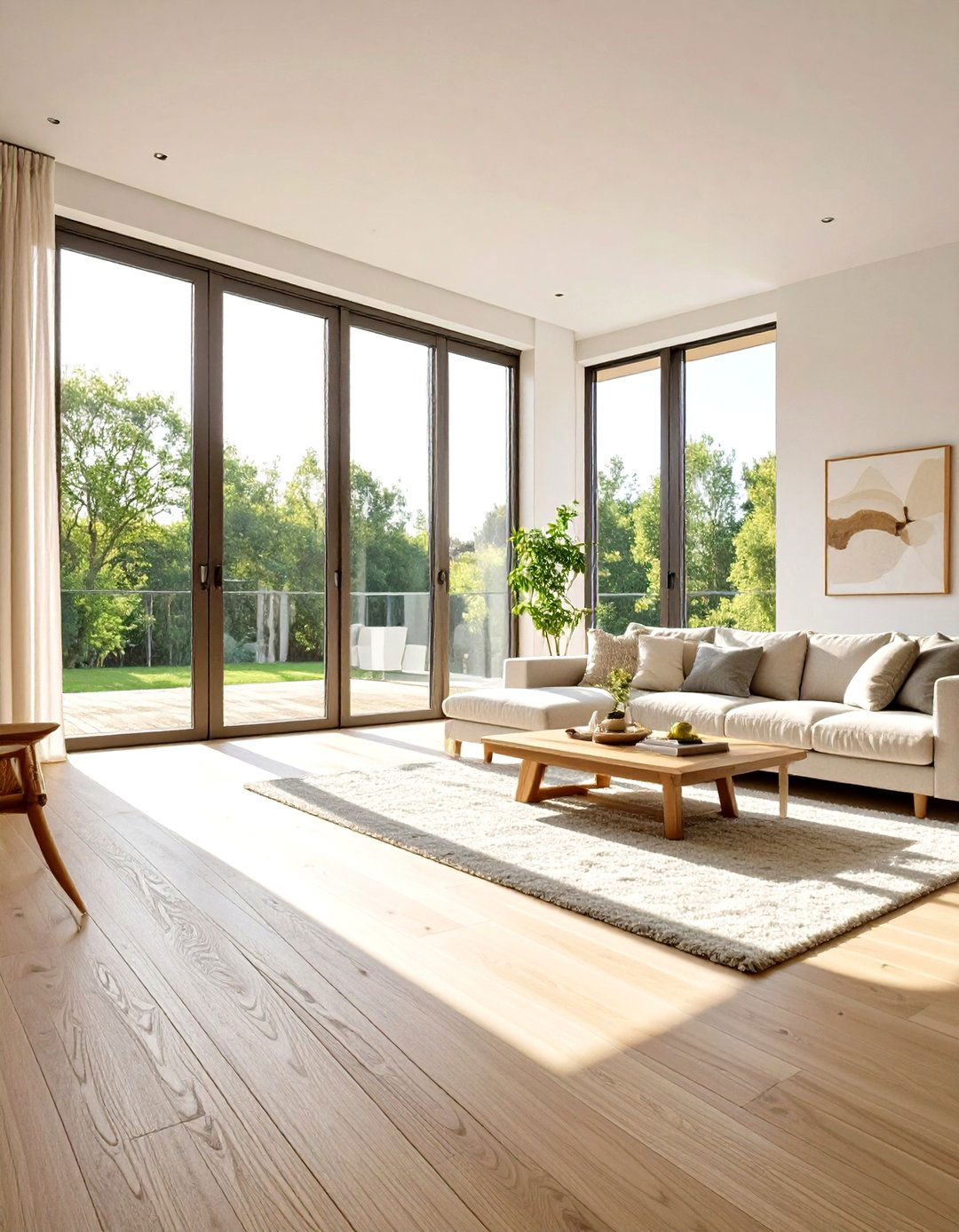 Abundant Natural Light - 30 scandinavian design living room ideas