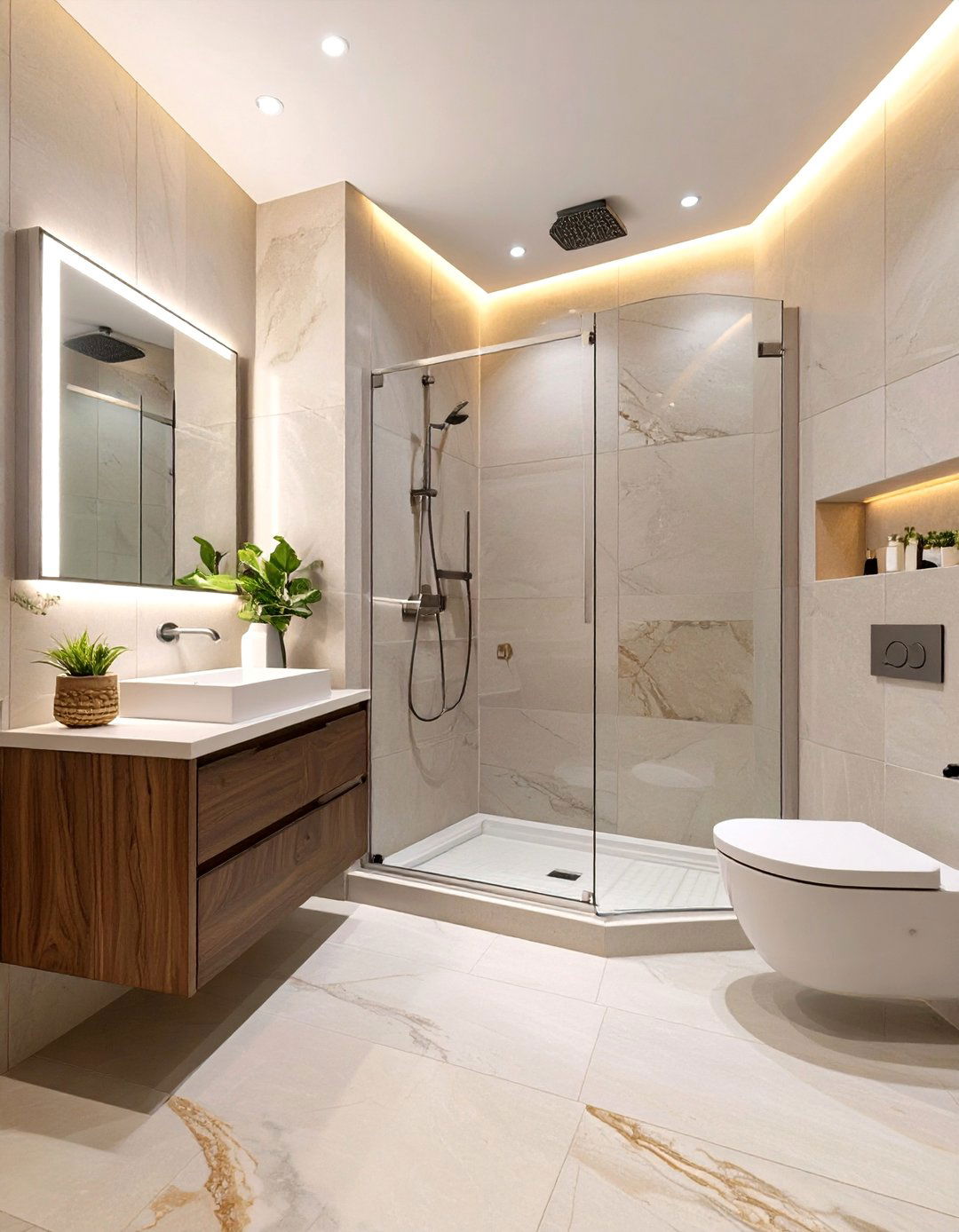 Accessible Luxury Bathroom - 30 bathroom upgrade ideas