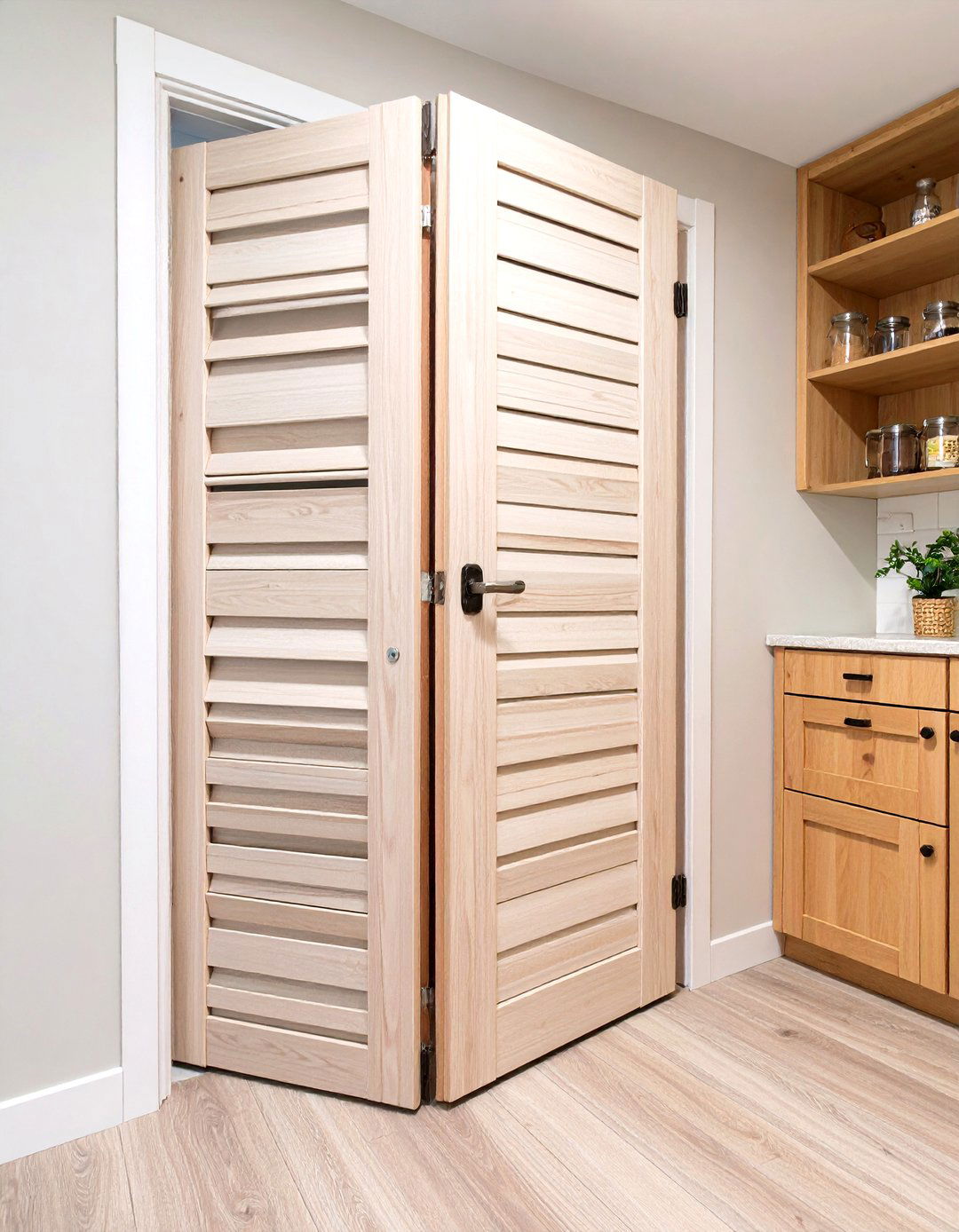Accordion Closet Doors - 30 small closet door ideas