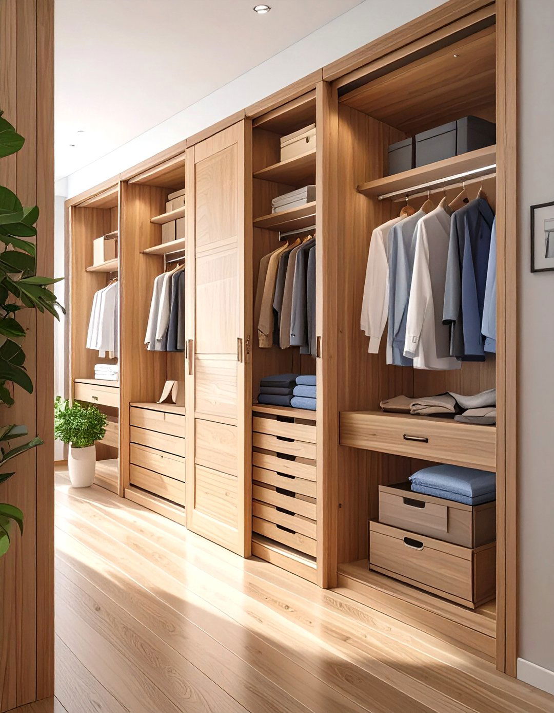 Accordion Doors for Tight Spaces - 30 alternative to closet door ideas