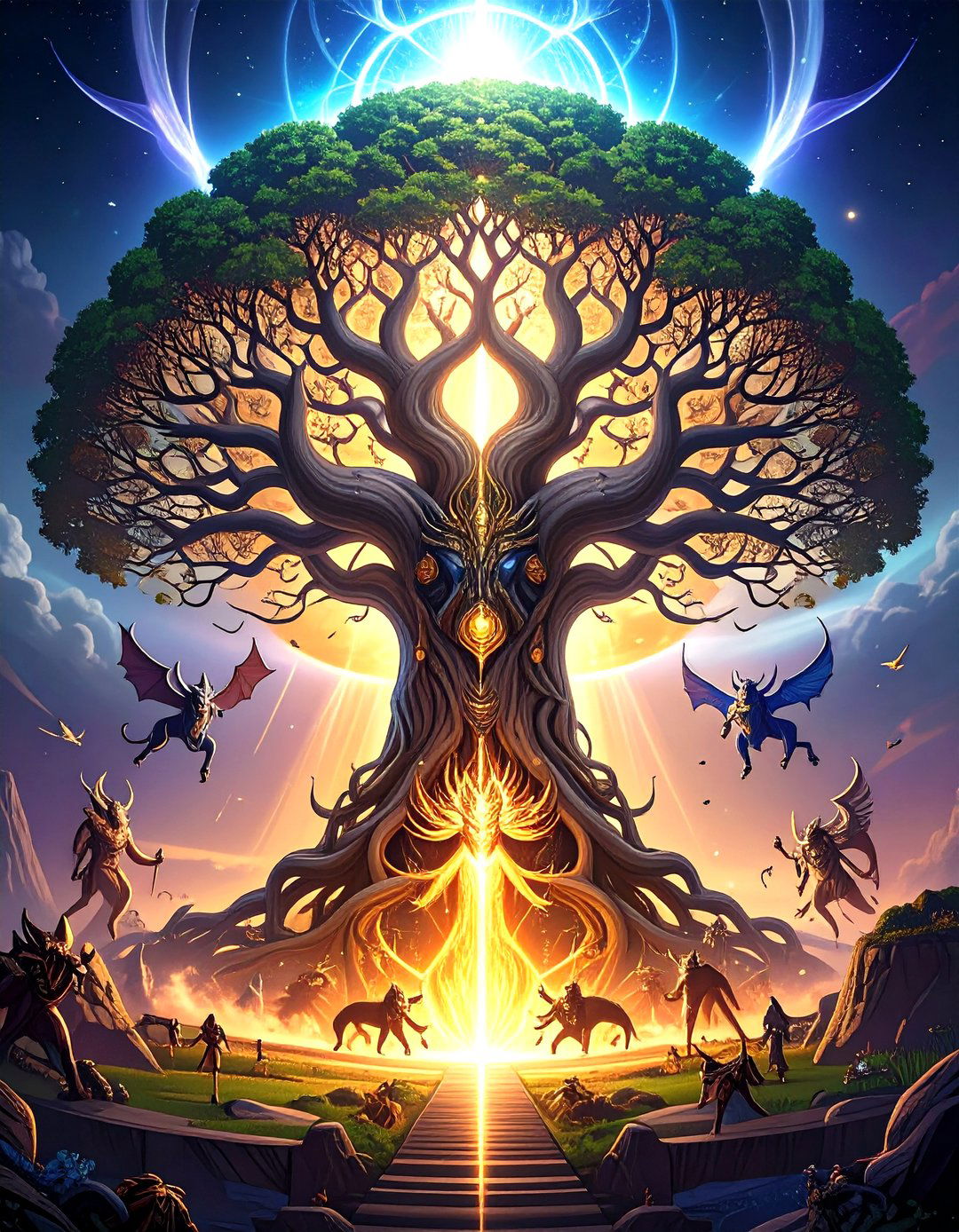 Achieve Godhood with The World Tree - 30 secret lair commander deck 30 ways to win ideas