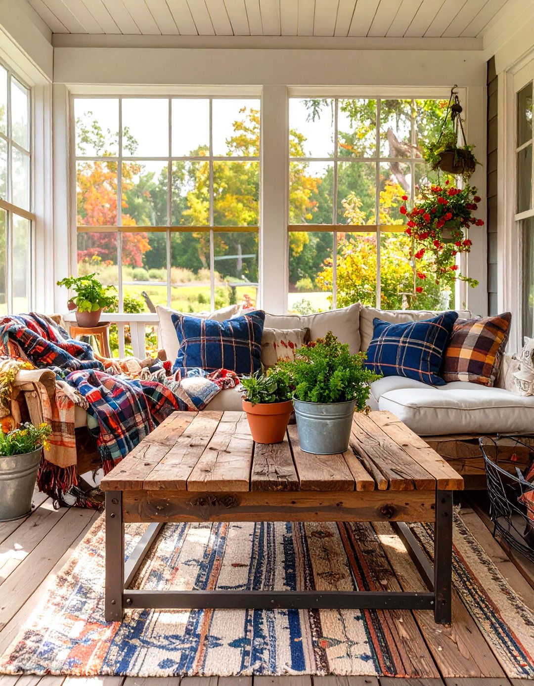 Achieve a Rustic Farmhouse Look - 30 screened in porch decorating ideas