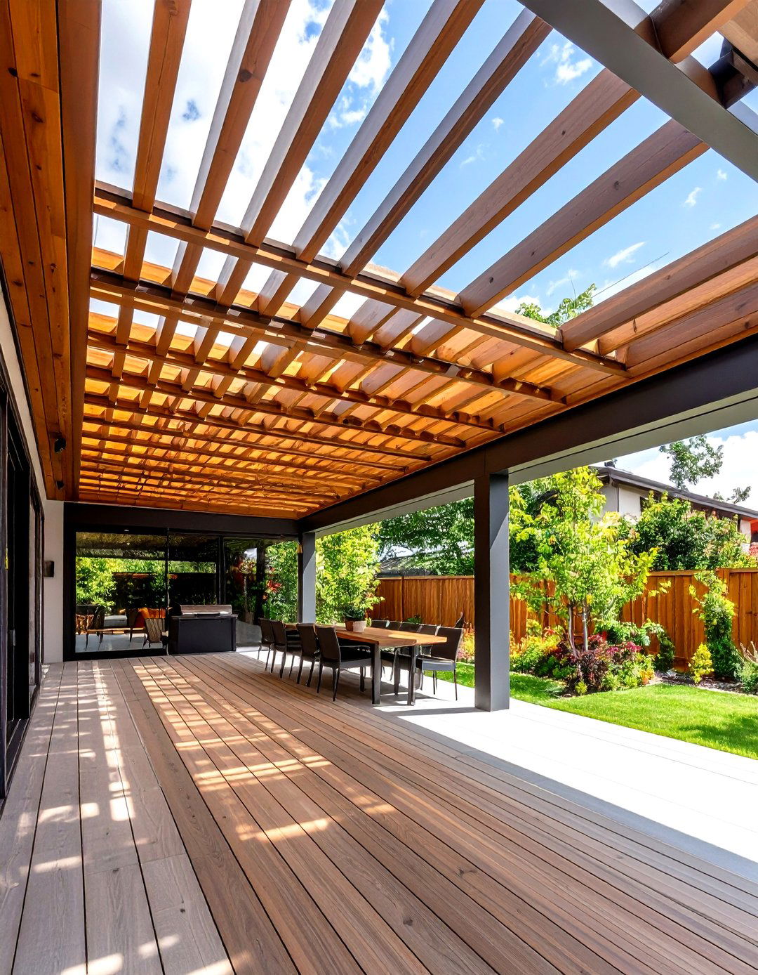 Acoustic Panel Patio Ceiling - 30 patio ceiling ideas