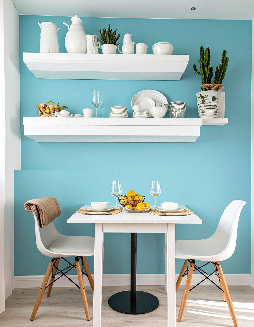 Acrylic Furniture for a Lighter Look - 30 very small living and dining room ideas