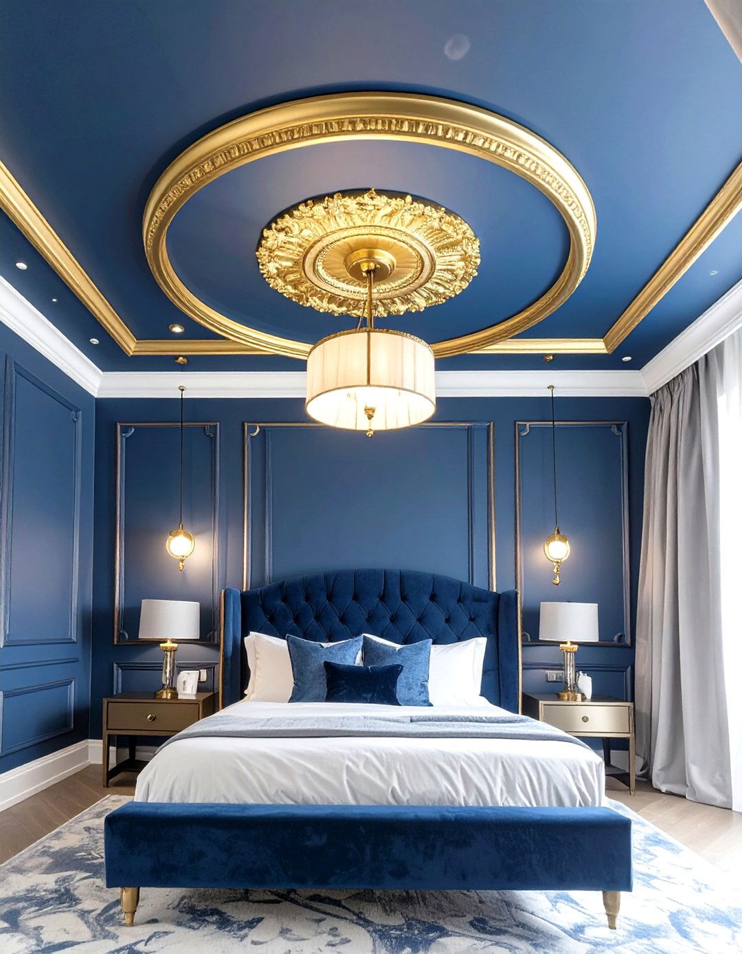 Add a Ceiling Treatment - 30 ways to spice up the bedroom ideas