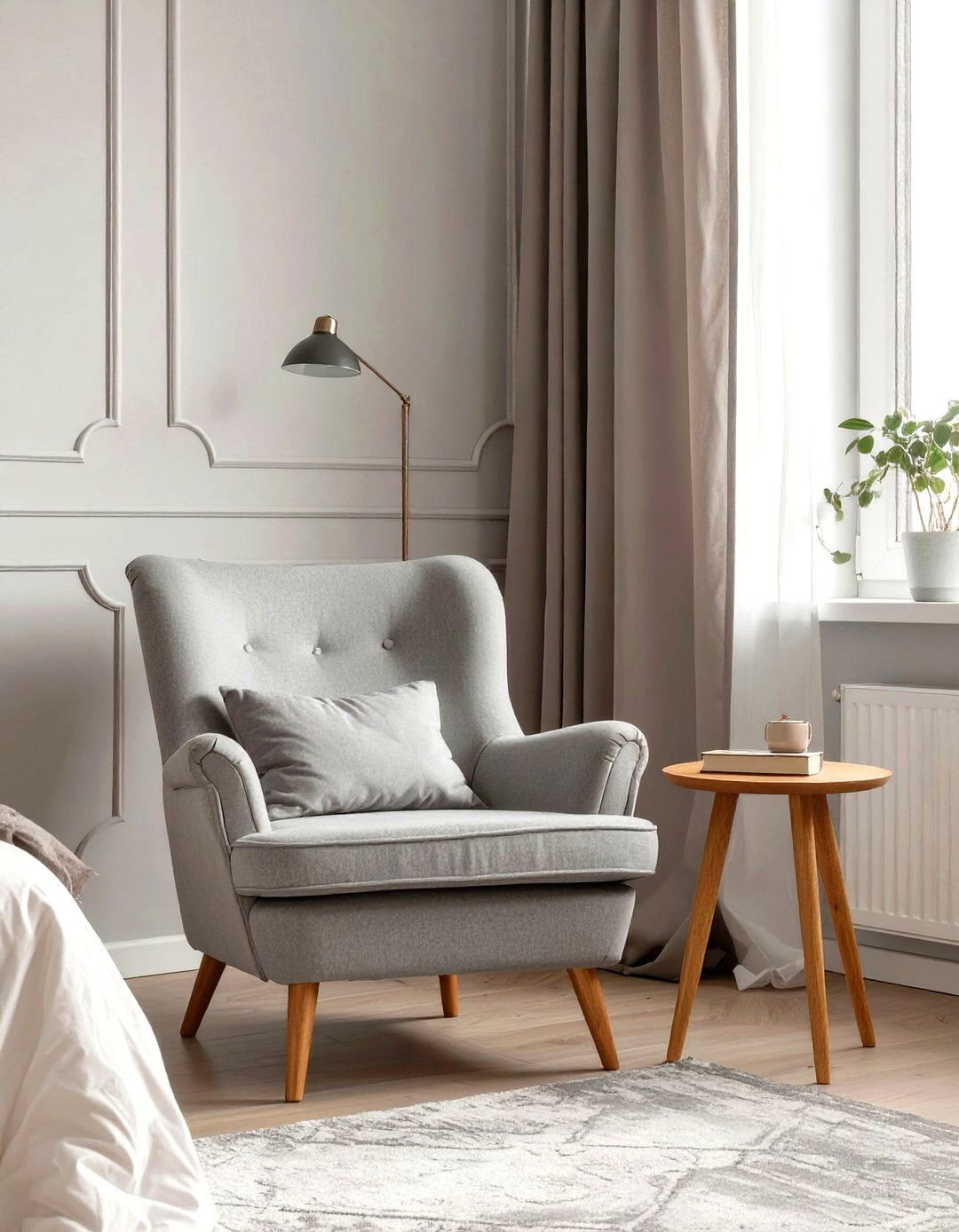 Add a Comfortable Reading Chair - 30 simple bedroom decorating ideas