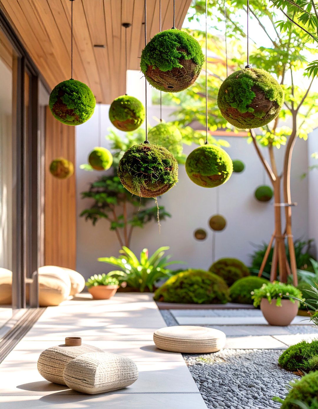 Add a Pop of Color with Bright Small Patio Cushions - 30 small patio decorating ideas