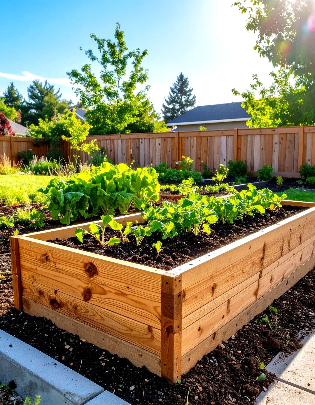 Add a Simple Raised Garden Bed - 30 simple landscaping ideas