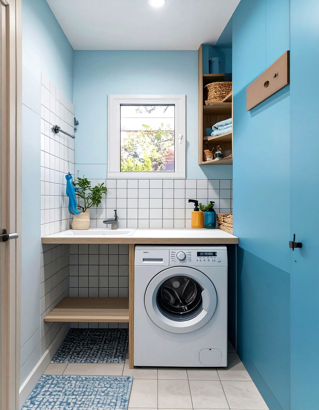 Adding a Pet Washing Station - 30 small laundry room design ideas