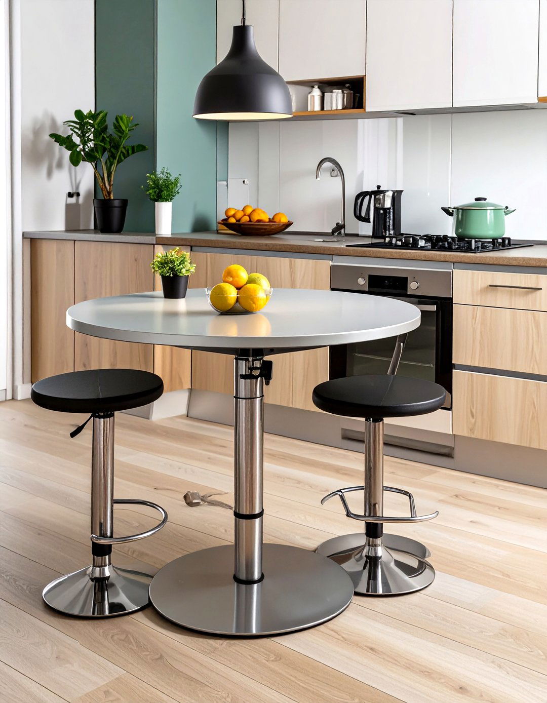 Adjustable Height Kitchen Table - 30 small kitchen table ideas