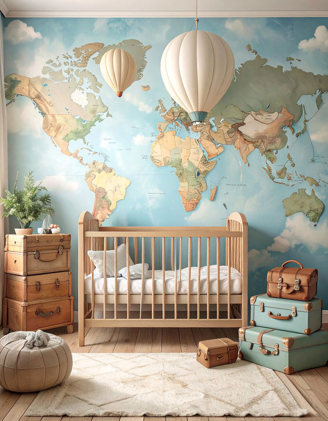 Adventurous Traveler Baby Room - 30 baby room decor ideas
