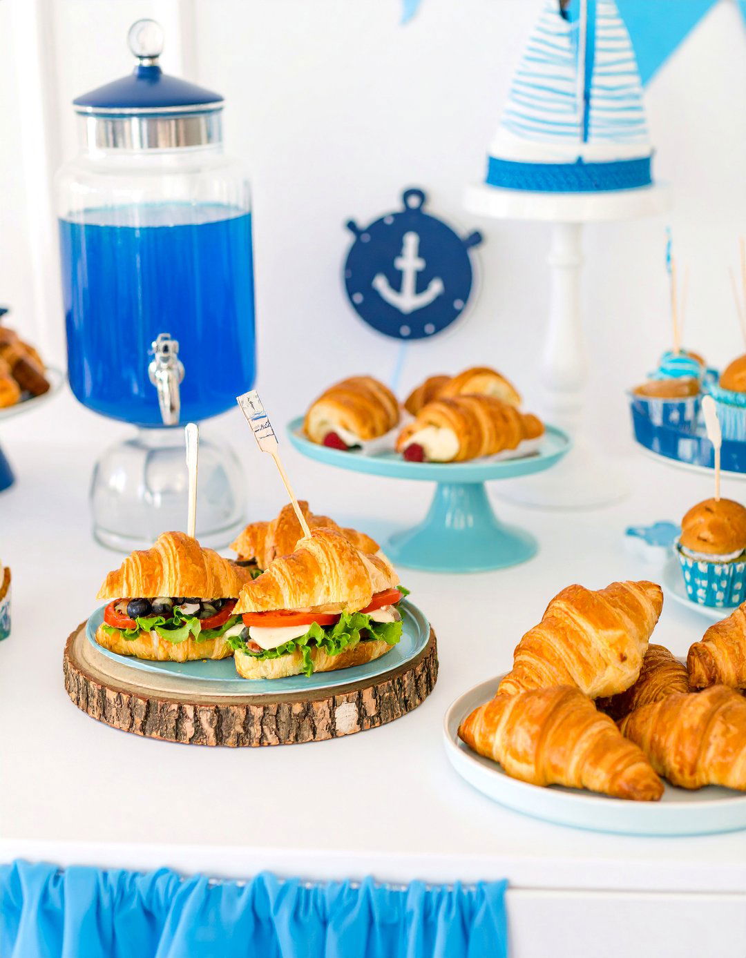 Ahoy Its a Boy! Nautical Nibbles - 30 baby shower food ideas boy